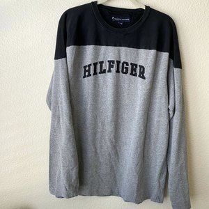Tommy Hilfiger Mens Long Sleeve Pullover Spellout Sweatshirt Size XL